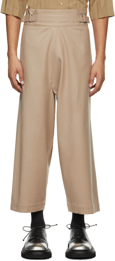 Mens Beige Twill Pants | Shop the world's largest collection of fashion |  ShopStyle UK
