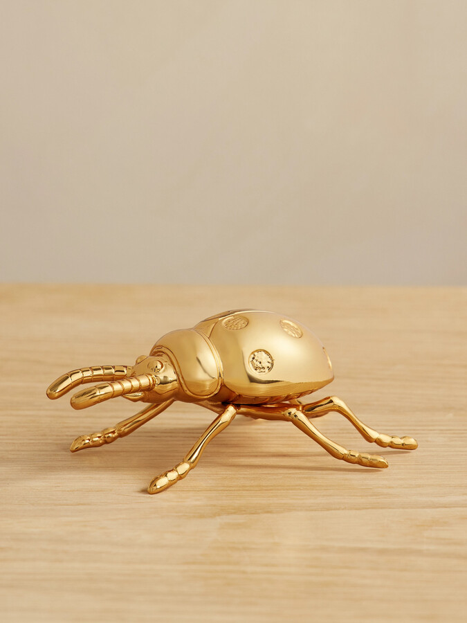 L'Objet - Ladybug Gold-plated Bottle Opener - One size