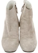 Thumbnail for your product : Zero Maria Cornejo Suede Wedge Booties