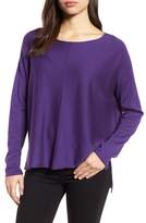 Thumbnail for your product : Eileen Fisher Tencel(R) Lyocell Blend High/Low Sweater