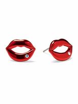 Thumbnail for your product : Betsey Johnson Lips Studs
