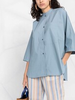 Thumbnail for your product : Sofie D'hoore Short-Sleeve Cotton Shirt