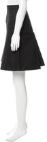 Thumbnail for your product : Zac Posen Pleated Knee-Length Skirt