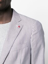 Thumbnail for your product : Isaia Notch Lapel Striped Blazer