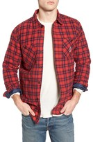 Thumbnail for your product : RVCA Toy Machine Flannel Shirt Jacket