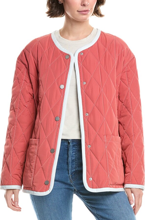 Jane Post Diamond Quilted Reversible Jacket