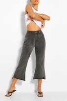 Thumbnail for your product : boohoo Cropped Flare Jean