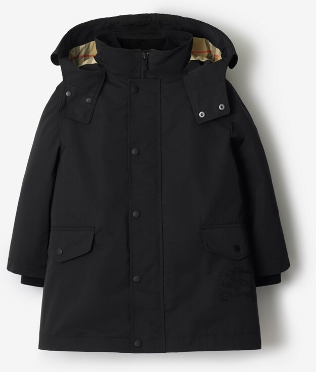 Burberry Little Boy's Boy's Landry Puffer Jacket Cool Charcoal