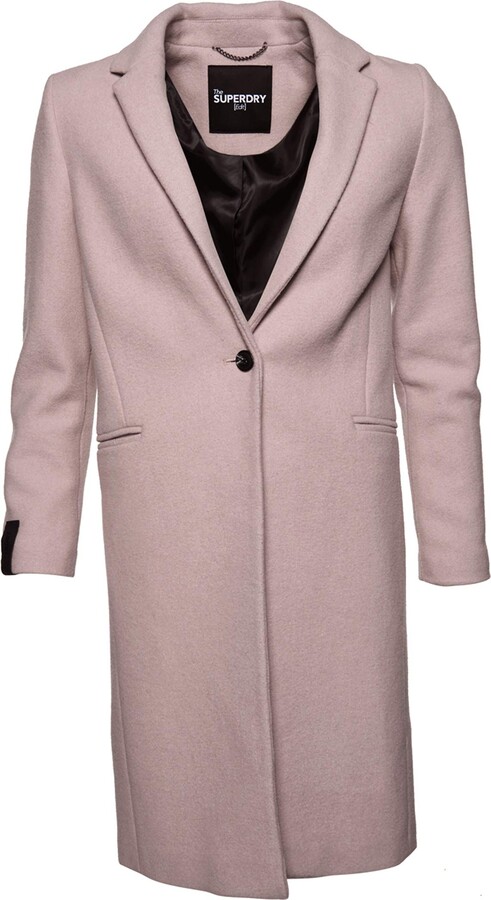 Superdry Women's Ariana Wool Coat - ShopStyle