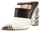 Thumbnail for your product : Nicholas Kirkwood Embellished Wedge Sandals