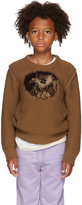 Doublet SSENSE Exclusive Kids Brown Jacquard Sweater