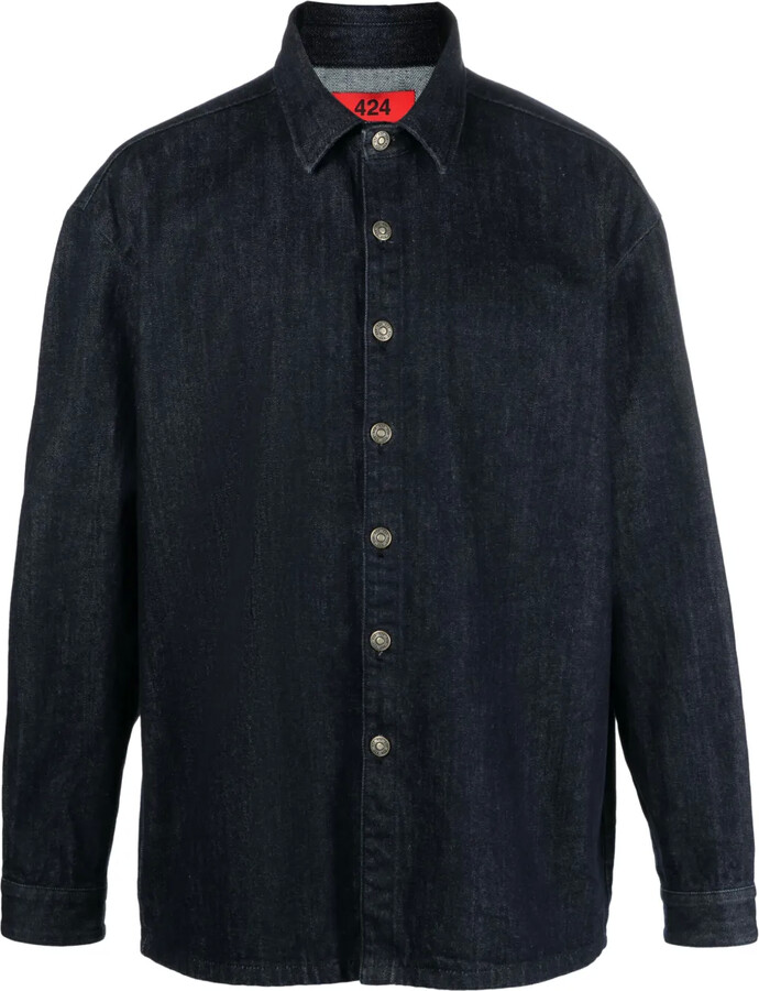 424 Long-Sleeve Denim Shirt