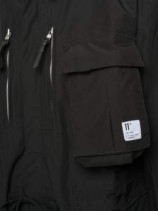 11 By Boris Bidjan Saberi structured cargo jacket