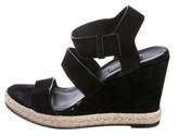 Thumbnail for your product : Balenciaga Suede Espadrille Wedges