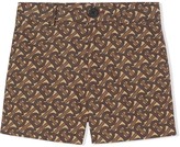 Thumbnail for your product : Burberry Children Monogram Print Tailored Shorts