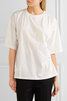 Thumbnail for your product : Jil Sander Open-back Cotton-jersey T-shirt - White
