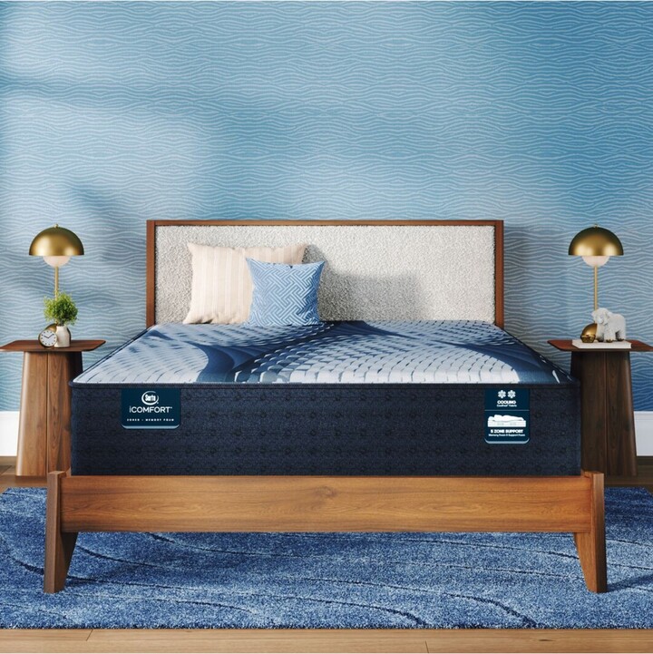 Serta iComfort Iona 13" Memory Foam Plush Mattress Set - California King