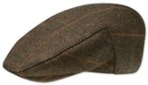 Thumbnail for your product : Charles Tyrwhitt Green tweed flat cap