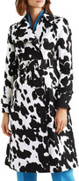 Thumbnail for your product : Diane von Furstenberg Kaia Printed Stretch-cotton Twill Trench