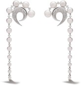 Thumbnail for your product : TASAKI 18kt white gold Atelier Cove diamond earrings