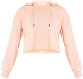 Thumbnail for your product : PrettyLittleThing Gwen Peach Side Stripe Hoodie