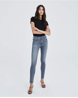 AG Jeans The Farrah Skinny - Gray Light