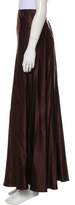 Thumbnail for your product : Calvin Klein Collection Silk Maxi Skirt