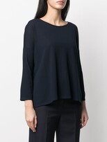 Thumbnail for your product : Malo round neck long-sleeved T-shirt