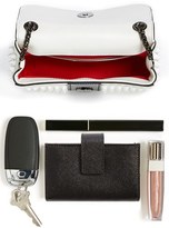 Thumbnail for your product : Christian Louboutin 'Sweety Charity' Spiked Calfskin Shoulder Bag