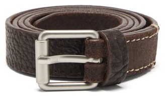 Lemaire Full-grain Leather Belt - Brown