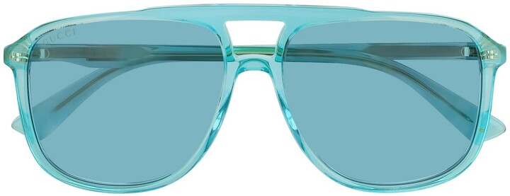 Gucci Gg0262s Light Blue Sunglasses - ShopStyle