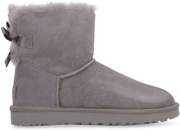 UGG Mini Bailey Bow Ii Ankle Boots - ShopStyle