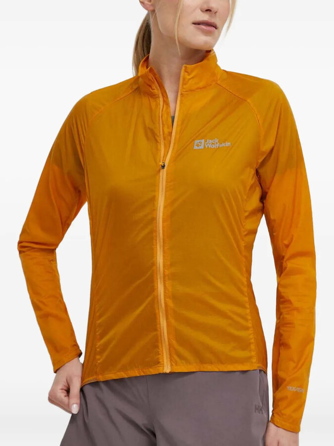 Jack Wolfskin Gravex Wind zip-fastening performance jacket