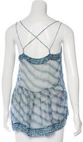 Thumbnail for your product : Etoile Isabel Marant Silk Sleeveless Top