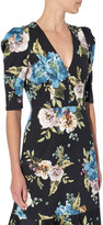Thumbnail for your product : Erdem Ottavia Floral-Print Midi Dress