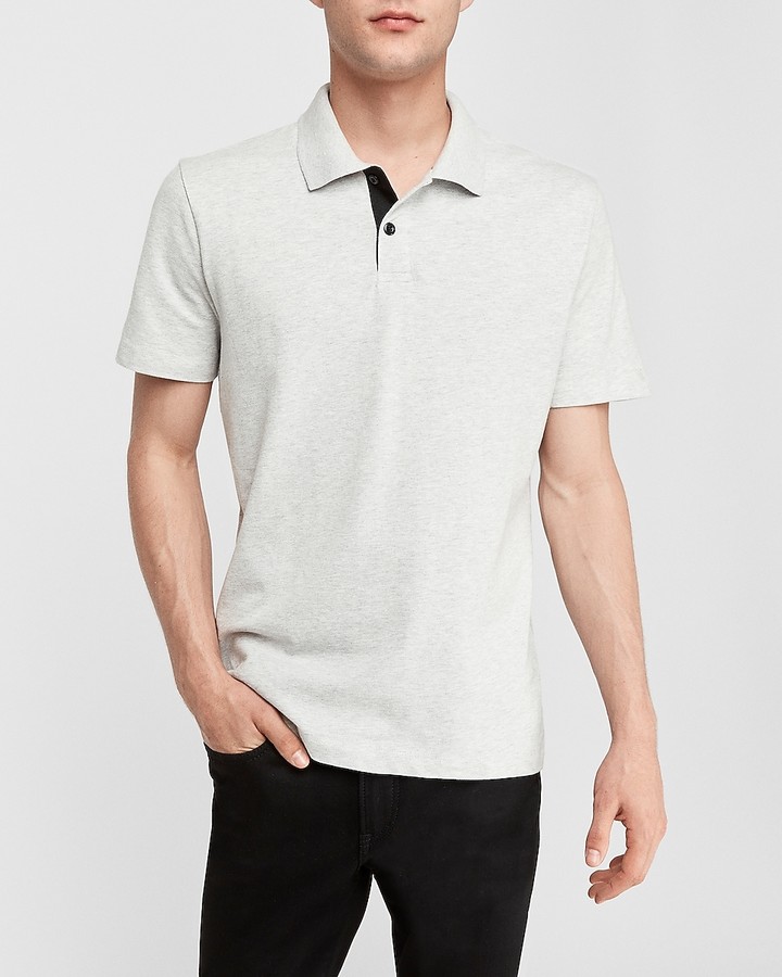 express stretch pique polo