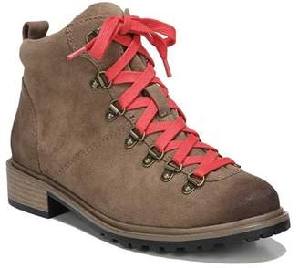 Fergalicious Women's Mountain Hiker Boot - Beige Faux Suede Fabric Boots
