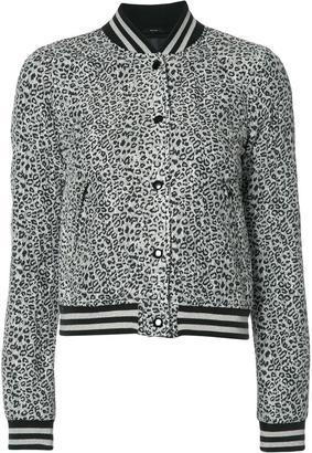 R 13 leopard print jacket - women - Silk/Viscose - S
