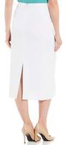 Thumbnail for your product : Preston & York Taylor Stretch Crepe Suiting Midi Pencil Skirt