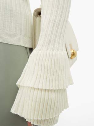 Chloé Roll-neck Merino-wool Sweater - Womens - Ivory