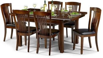 Julian Bowen Canterbury 120-160 Cm Extending Table And 6 Chairs