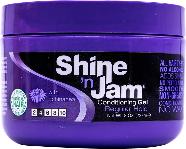 Ampro Shine-n-Jam Regular Hold by for Women - 8 oz Gel