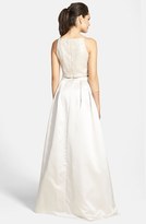 Thumbnail for your product : Xscape Evenings Sequin Two-Piece Satin Ballgown