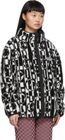 Thumbnail for your product : Ashley Williams Black & White Fleece Juju Jacket