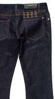 Thumbnail for your product : Versace Flared Low-Rise Jeans