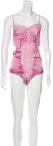 Thumbnail for your product : Vivien Ramsay Sheer Lace Bodysuit w/ Tags