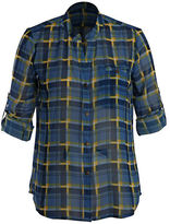 Thumbnail for your product : KUT from the Kloth KUT Penelope Plaid Blouse