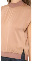 Thumbnail for your product : 3.1 Phillip Lim Shell Top with Ribbed Edges