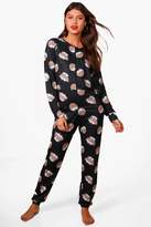 Thumbnail for your product : boohoo Christmas Pud Onesie