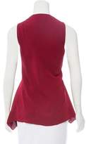Thumbnail for your product : Tanya Taylor Sleeveless V-Neck Top